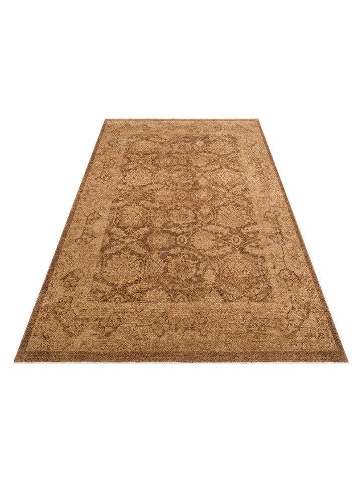 Tabriz Series Vintage Patterned Modern Soft Textured Carpet 01 BEIGE