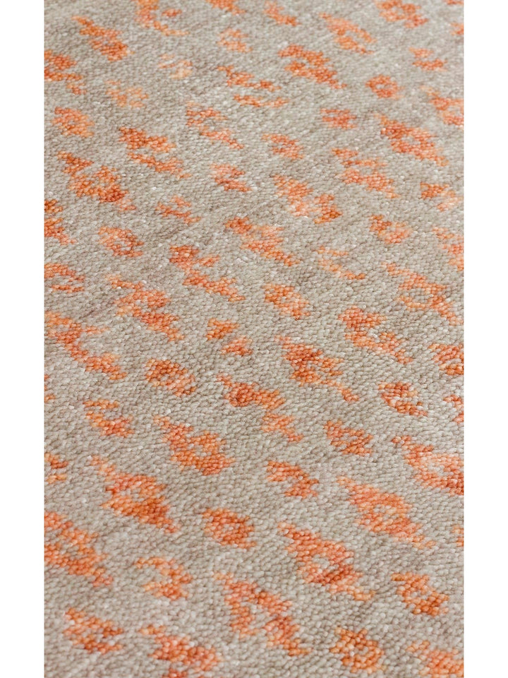 Oushak Carnaval Tapis Uşak Moderne TENCEL™ 100 % Naturel, Facile à Nettoyer, Fait Main 15 BEIGE AUTUMN