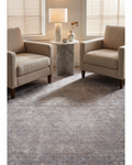 Tapis Uşak TENCEL™ Çırağan 100 % naturel, scintillant, fabriqué à la main sur métiers spéciaux 3DGRBZ