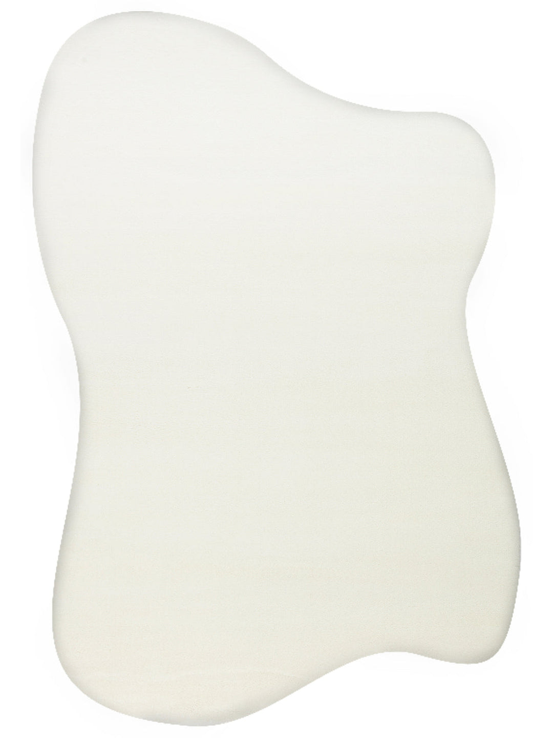 Peace Art Non-Shedding, Soft-Touch, Elegant Shaggy Carpet 01 WHITE