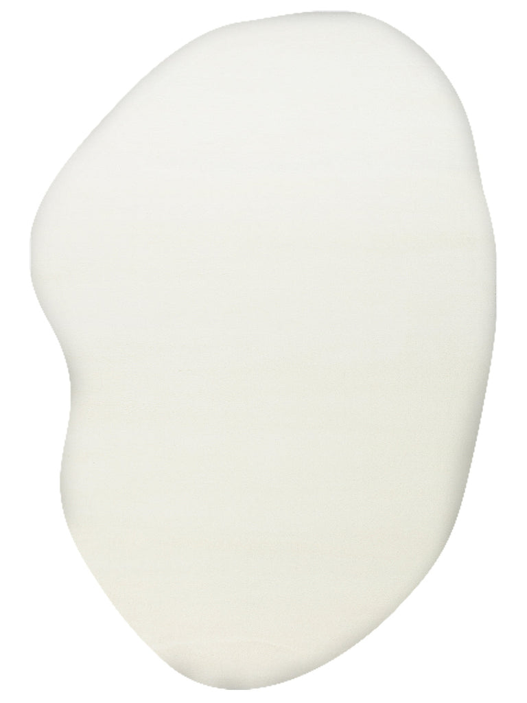 Peace Art Non-Shedding, Soft-Touch, Elegant Shaggy Carpet 02 WHITE