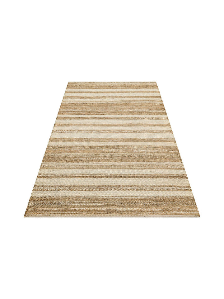 Crown Jüt %100 Naturel El Dokuma Oturma Odası Koridor Antre Mutfak Balkon Hasır Halı 11 NATWHIXW - Carpetdocia