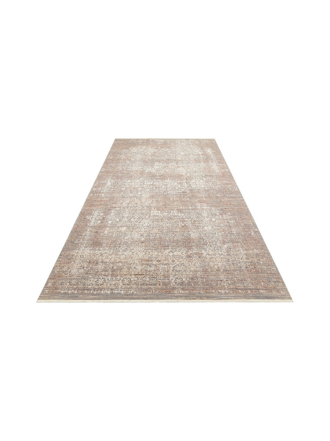 Göreme Serisi Yüksek Alçak Dokulu Yüksek Kaliteli Sık Dokuma Modern Salon Halısı 02 BEIGE - Carpetdocia