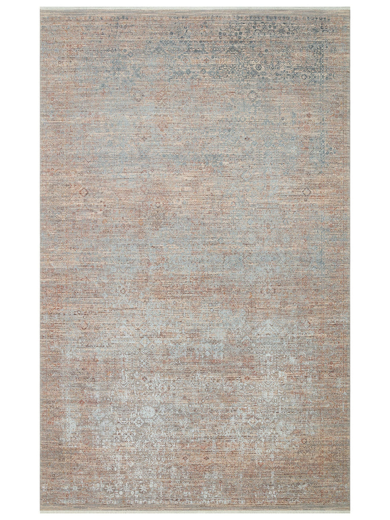 Göreme Series High Low Texture High Quality Dense Woven Modern Living Room Carpet 02 GREY