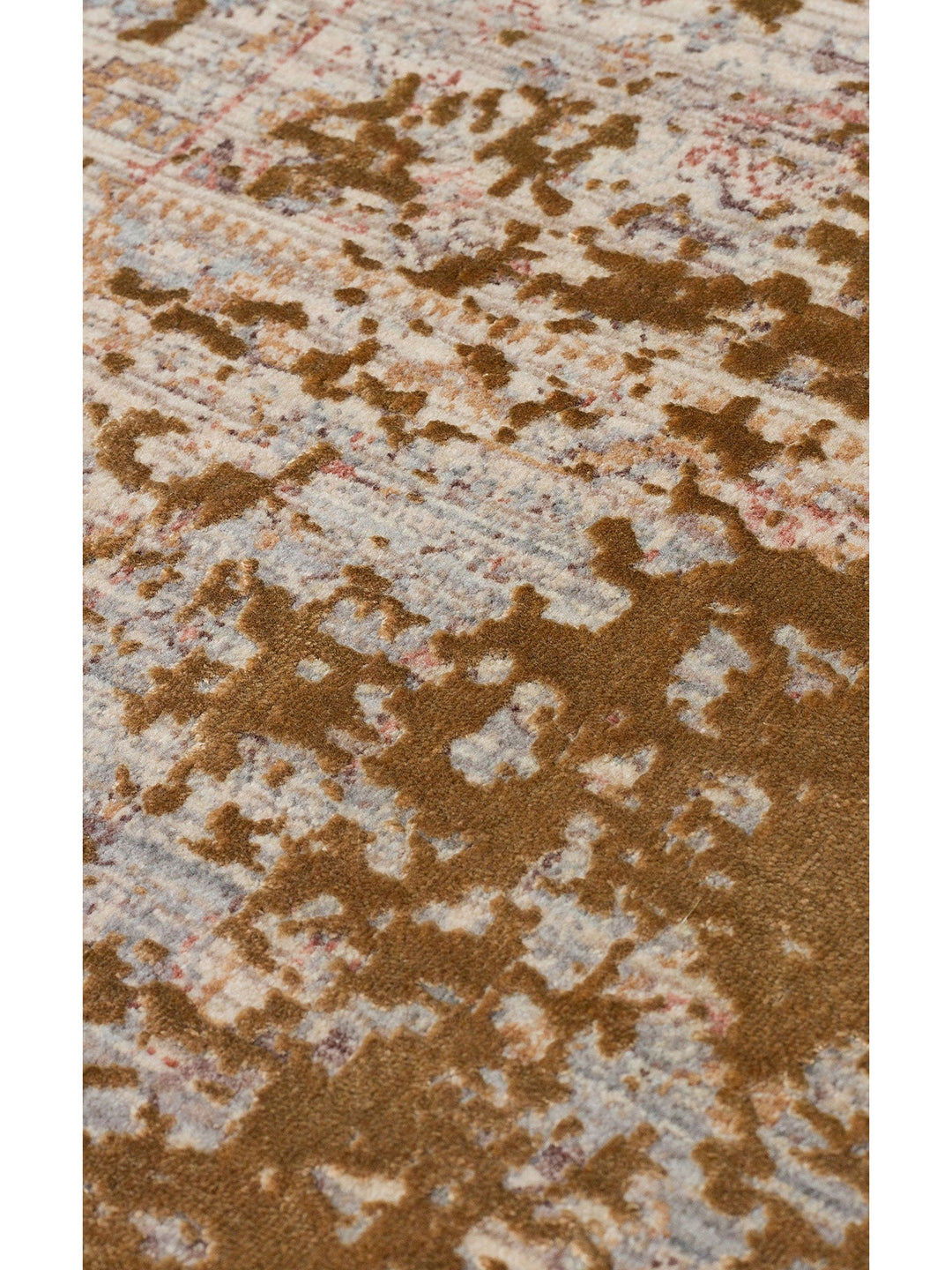Göreme Serisi Yüksek Alçak Dokulu Yüksek Kaliteli Sık Dokuma Modern Salon Halısı 03 CAMEL - Carpetdocia