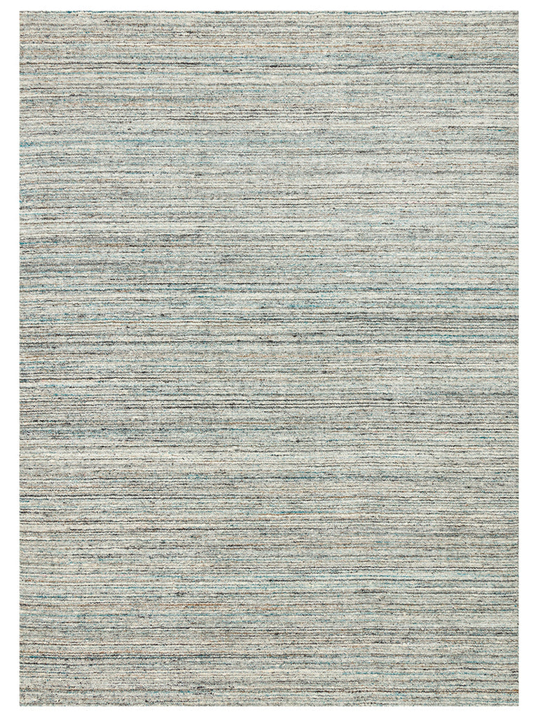 Helsinki Series 100% Natural Wool and Viscose Hand Woven Modern Scandinavian Living Room Carpet MRN