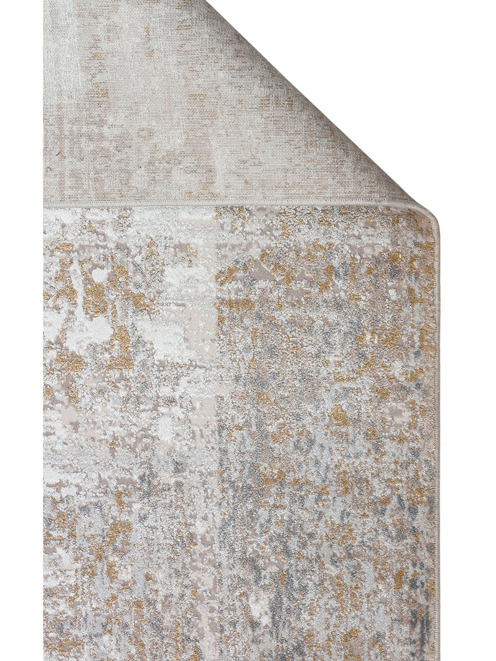 Marble Serisi Modern Desenli Salon Oturma Odası Koridor Antre Şık Halı 08 CREAM BEIGE - Carpetdocia