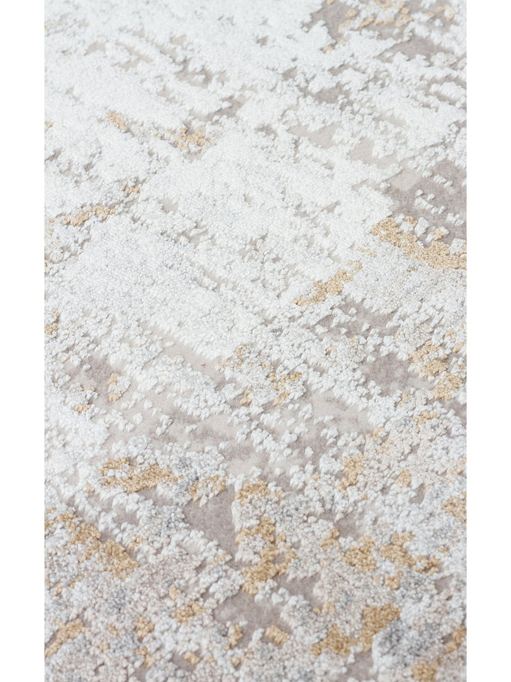 Marble Serisi Modern Desenli Salon Oturma Odası Koridor Antre Şık Halı 08 CREAM BEIGE - Carpetdocia