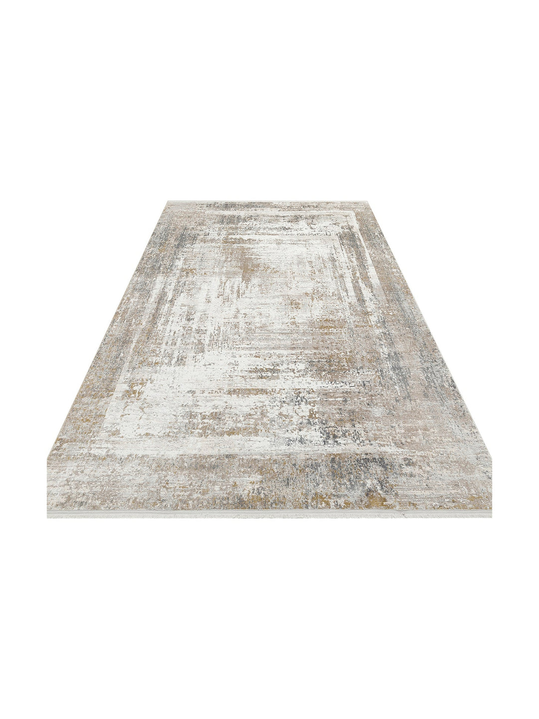 Marble Serisi Modern Desenli Salon Oturma Odası Koridor Antre Şık Halı 08 CREAM BEIGE - Carpetdocia