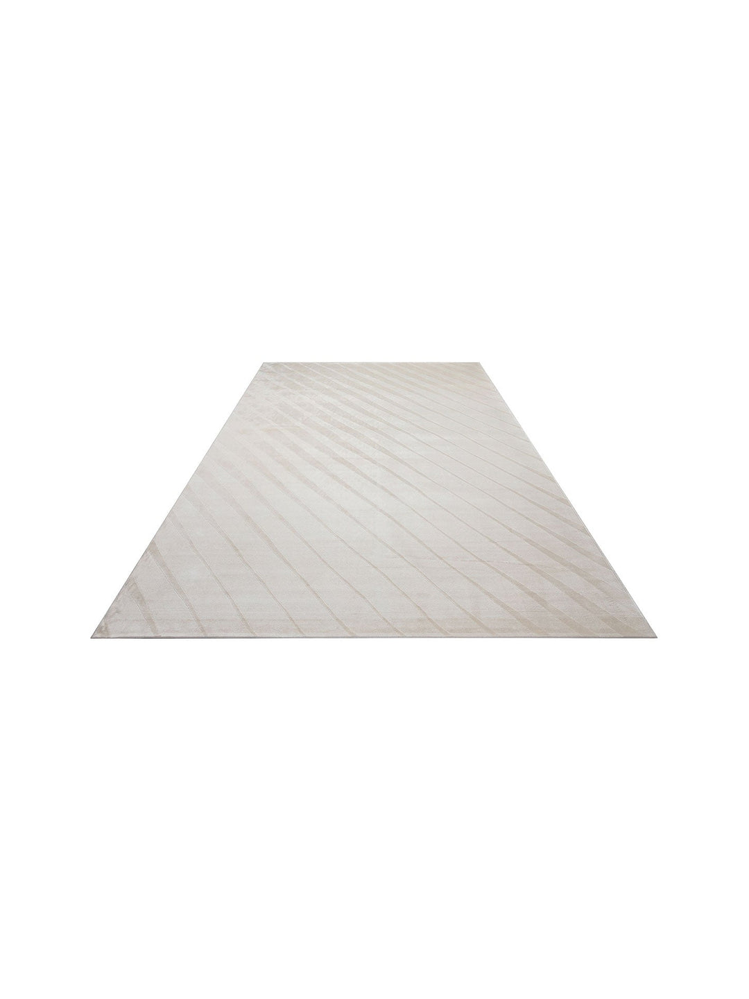 Monza Geometrik Desenli Yüksek Kalite Sık Dokuma Parlak Modern Salon Halısı 02 CREAM - Carpetdocia