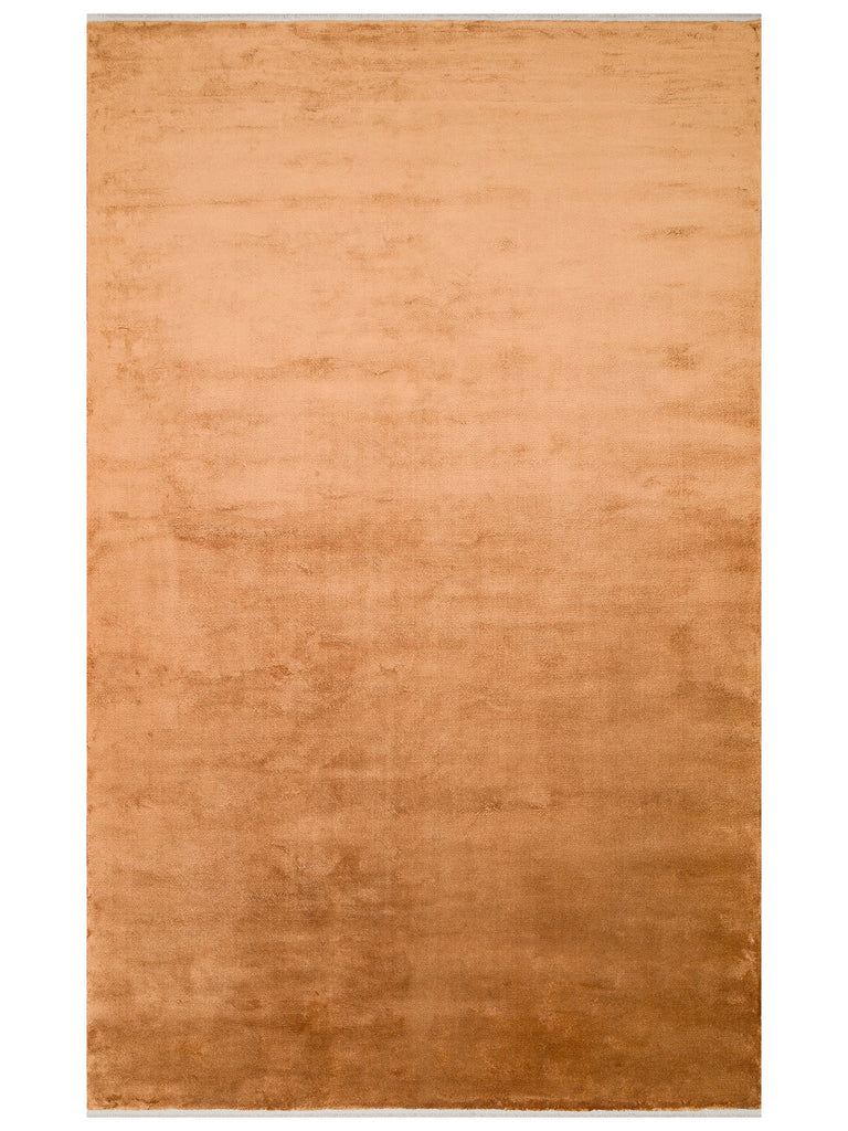 Oushak Plain 100% Natural Solid Color Handcrafted on Special Looms Viscose Uşak Carpet PLNTRR