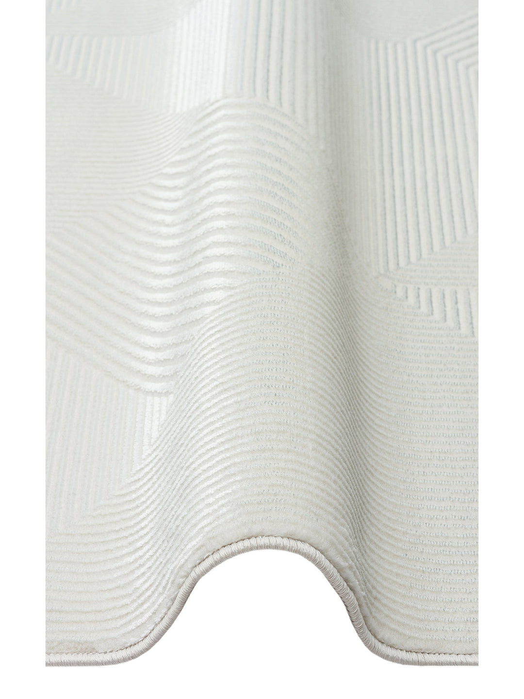 Smooth Hav Toz Vermez Modern Halı LUX 01 CREAM - Carpetdocia