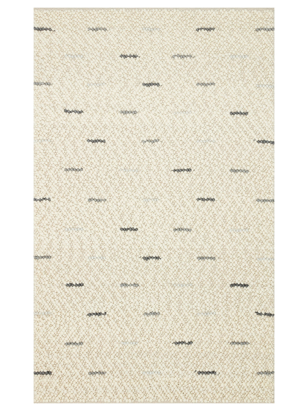 Woolstar %100 Naturel Kazak Desenli Salon Oturma Odası Koridor Antre El Dokuma Örgü Halı JD6ANTGRY - Carpetdocia