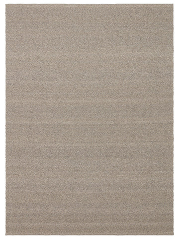 Agra Series Wool Polyester and Cotton Blend Handwoven Rug DARK STONE