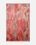 Tapis artisanal à métier noir de la série Burj, fabriqué à la main avec TENCEL™ 100 % naturel 02 MULTY