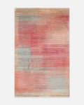 Tapis artisanal à métier noir de la série Burj, fabriqué à la main avec TENCEL™ 100 % naturel 03 MULTY
