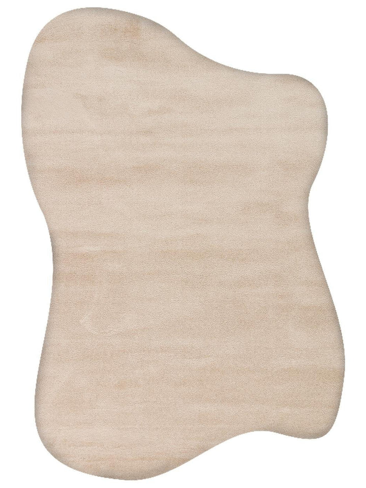 Peace Art Dust-Free, Soft-Touch, Elegant Shaggy Carpet 01 BEIGE