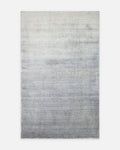 Tapis Uşak TENCEL™ Çırağan 100 % naturel, scintillant, fabriqué à la main sur métiers spéciaux PLNDGR