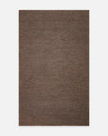 Tapis tissé Coffee 100 % naturel en chanvre pour salon, couloir, entrée, chambre PLAIN BROWN