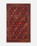 Tapis artisanal à métier noir de la série Göbeklitepe, fabriqué à la main avec de la laine 100 % Nouvelle-Zélande et orné de motifs anatoliens 06VIOLV