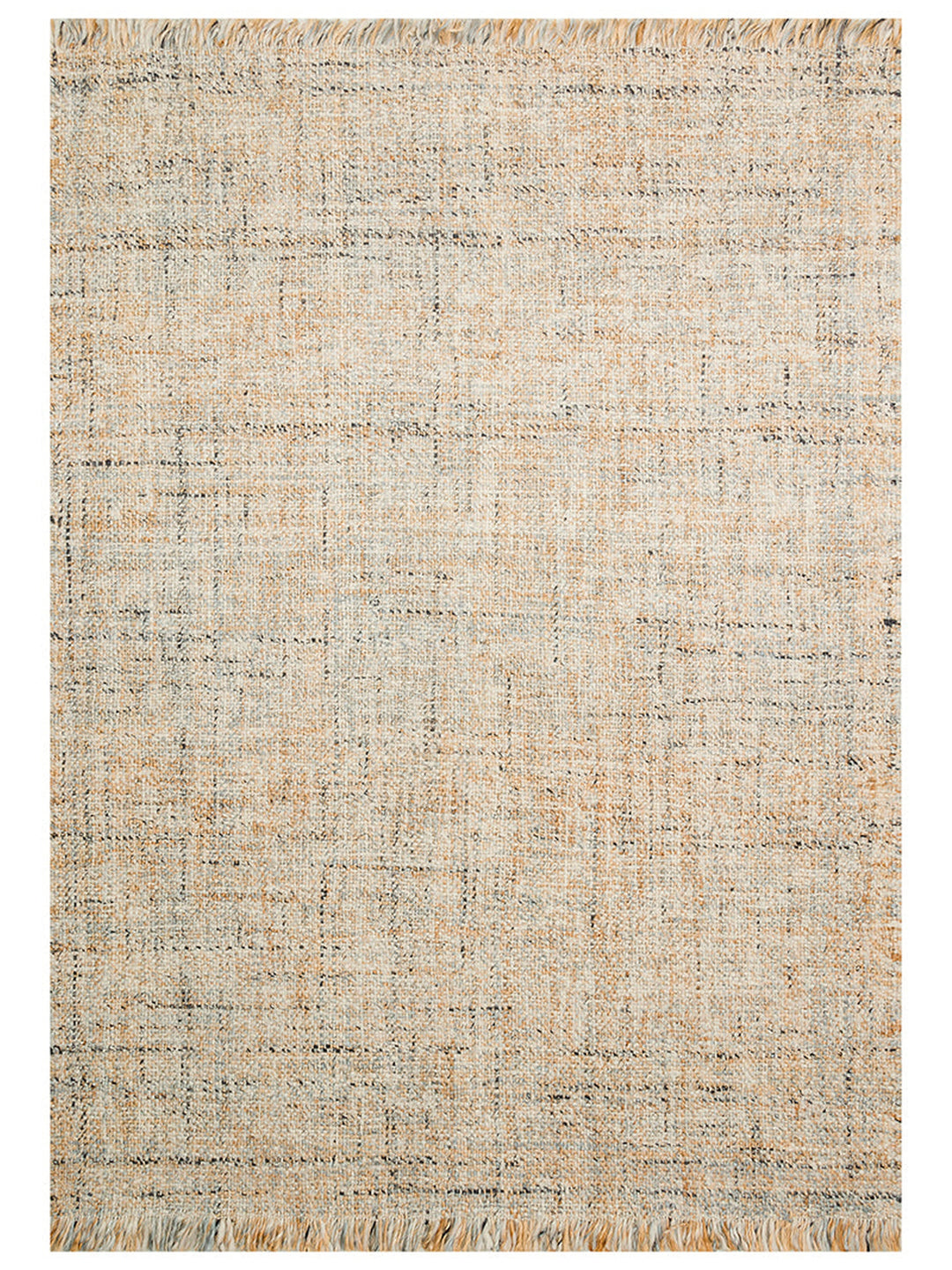 Hitit Serisi %100 Naturel Yün ve Jüt El Dokuma Geleneksel Salon Oturma Odası Yatak Odası Halı GWHITE - Carpetdocia