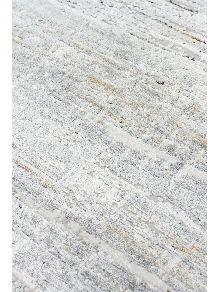 Lucia Serisi Modern Parlak Salon Oturma Odası Yatak Odası Antre Halı GREY - Carpetdocia