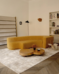 Elegant Special Shiny High Quality Dense Weave Living Room Corridor Modern Carpet 36CREAMBEGX