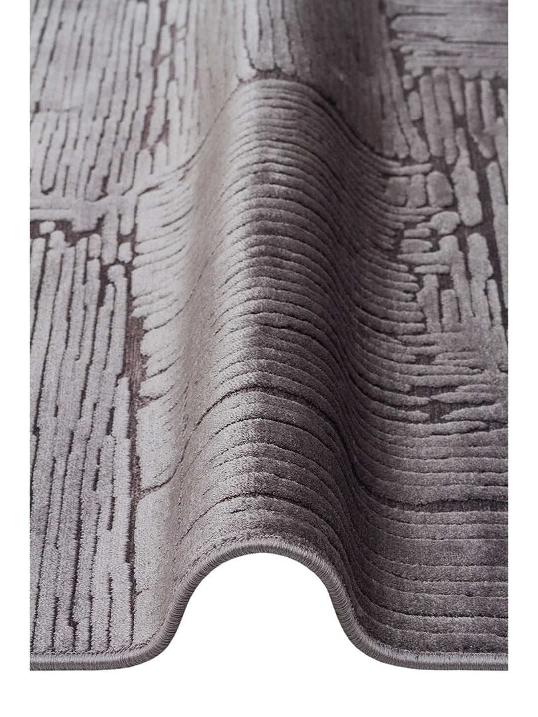 Mallorca Series Soft Textured Tight Woven Stylish Carpet ANTHRACITE