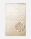 Montenegro Viskose-Mischung Schlichtes Muster Dicht Gewebter Wohnzimmer Flur Moderner Teppich 01 BEIGE