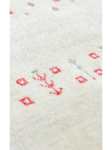 Oushak Carnaval Tapis Uşak Moderne TENCEL™ 100 % Naturel, Facile à Nettoyer, Fait Main 06 BEIGE Q  