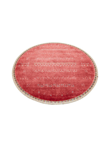 Oushak Carnaval 100% Natural Easy to Clean Handcrafted TENCEL™ Modern Uşak Carpet 06 RED Q