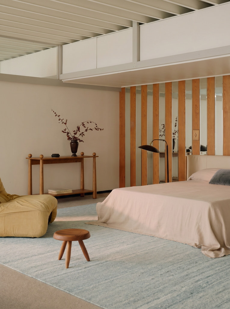 Tapis Paglia série 100% laine naturelle de Nouvelle-Zélande, nœud sumac fait main pour salon, séjour BLEU