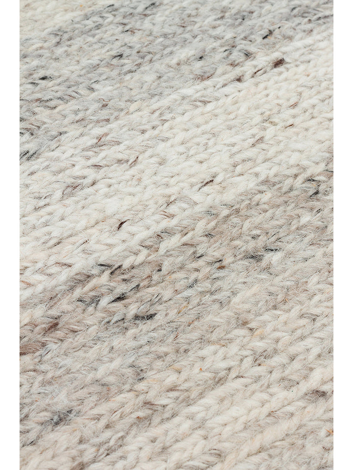 Paglia Serisi %100 Naturel Yeni Zelanda Yünü Sumak Düğümü El Dokuma Salon Oturma Odası Halı STONE - Carpetdocia