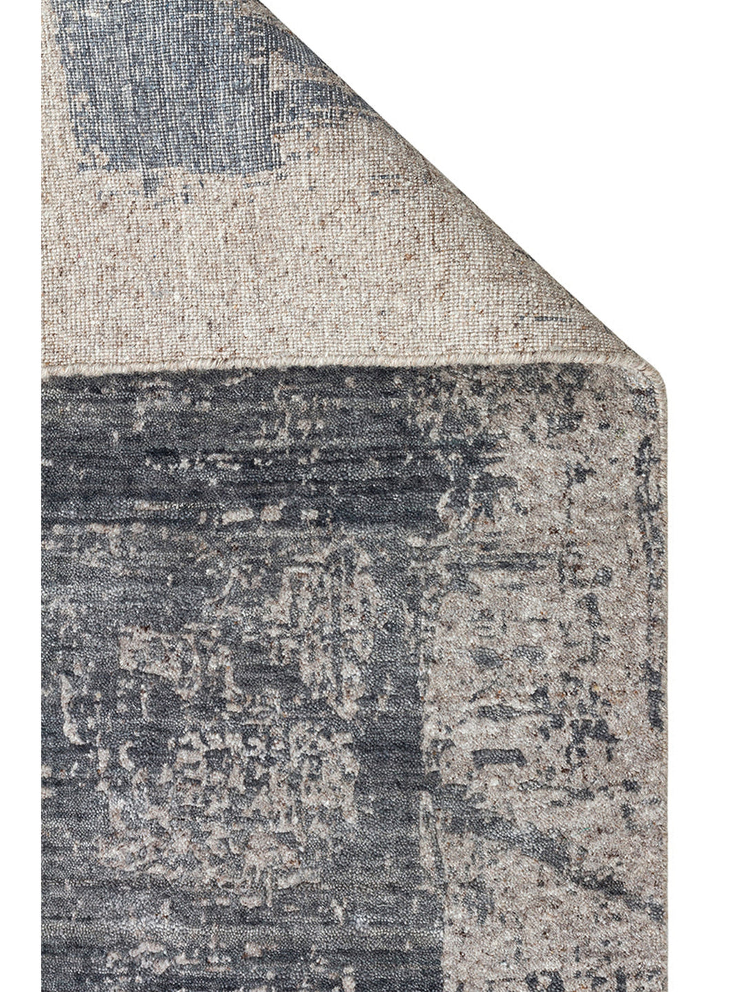 Palette Serisi %100 Naturel Yün Viskon Pamuk El Dokuma İskandinav Salon Oturma Odası Halı COALD - Carpetdocia