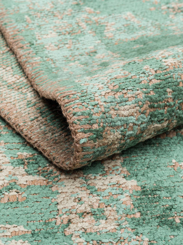 Ruggadocia Aqua Çiçek Desenli Halı detay
