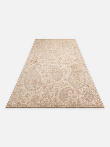Ruggadocia Boteh Adaçayı Şal Desenli Halı detay
