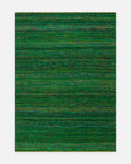 Kilim della serie Silk Road, 100% seta, tessuto a mano VERDE