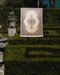 Topkapi Series High Quality Dense Weave Classic Pattern Special Shiny Living Room Carpet 02 CREAM