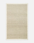 Urumchi 100% Natural Wool Jute Blend Living Room Hallway Kitchen Handwoven Carpet 01 MINT CREAM