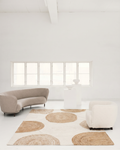 Tappeto Woolstar 902NATWHITE, 100% Naturale, Motivo Kazak, Fatto a Mano, per Salotto, Corridoio e Ingresso